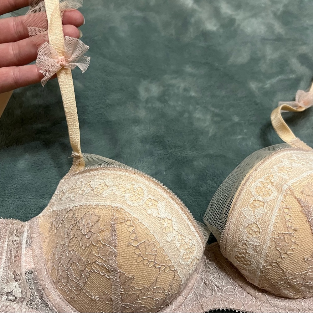 Victorias secret dream angel balconet bridal bra